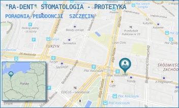 PORADNIA PEDODONCJI - "RA-DENT" STOMATOLOGIA - PROTETYKA - KRZYWOUSTEGO 19/5,  SZCZECIN