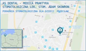 PORADNIA STOMATOLOGICZNA DLA DZIECI - AS DENTAL - MEDICA PRAKTYKA STOMATOLOGICZNA LEK. STOM. ADAM SKOWRON - PRZECŁAW 58,  PRZECŁAW