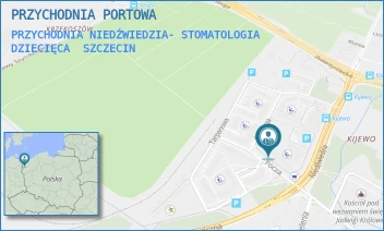 PRZYCHODNIA NIEDŹWIEDZIA- STOMATOLOGIA DZIECIĘCA - PRZYCHODNIA PORTOWA - NIEDŹWIEDZIA 16U/1,  SZCZECIN