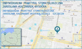 INDYWIDUALNA PRAKTYKA STOMATOLOGICZNA JAROSŁAWA KACZMAREK-WYSOCKA DZIECI - INDYWIDUALNA PRAKTYKA STOMATOLOGICZNA JAROSŁAWA KACZMAREK-WYSOCKA - MARIANA LANGIEWICZA 19/9,  SZCZECIN