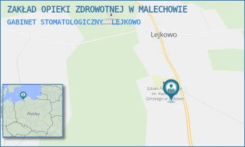 GABINET STOMATOLOGICZNY - ZAKŁAD OPIEKI ZDROWOTNEJ W MALECHOWIE - 12,  LEJKOWO