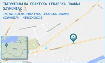 INDYWIDUALNA PRAKTYKA LEKARSKA JOANNA SZYMONIAK - INDYWIDUALNA PRAKTYKA LEKARSKA JOANNA SZYMONIAK - WŁADYSŁAWA ŁOKIETKA 9,  MIESZKOWICE