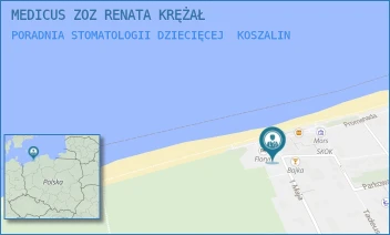 PORADNIA STOMATOLOGII DZIECIĘCEJ - MEDICUS ZOZ RENATA KRĘŻAŁ - 1 MAJA 20/9,  KOSZALIN