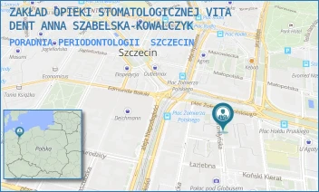 PORADNIA PERIODONTOLOGII - ZAKŁAD OPIEKI STOMATOLOGICZNEJ VITA DENT ANNA SZABELSKA-KOWALCZYK - STAROMŁYŃSKA 21/26/20,  SZCZECIN