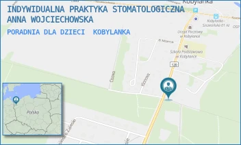 PORADNIA DLA DZIECI - INDYWIDUALNA PRAKTYKA STOMATOLOGICZNA ANNA WOJCIECHOWSKA - SZKOLNA 20,  KOBYLANKA