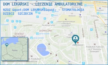 NZOZ "DOM LEKARSKI" - STOMATOLOGIA DZIECI - DOM LEKARSKI SPÓŁKA Z OGRANICZONĄ ODPOWIEDZIALNOŚCIĄ - L. RYDLA 37,  SZCZECIN