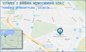 PORADNIA ORTODONTYCZNA - VITAMED 2 BARBARA WĘDRYCHOWSKA-SZULC - ANTONIEGO LEDÓCHOWSKIEGO 16/U3A,  SZCZECIN