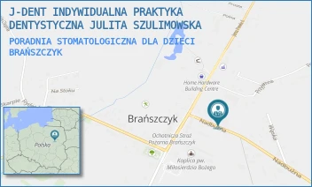 PORADNIA STOMATOLOGICZNA DLA DZIECI - J-DENT INDYWIDUALNA PRAKTYKA DENTYSTYCZNA JULITA SZULIMOWSKA - NADBUŻNA 3,  BRAŃSZCZYK