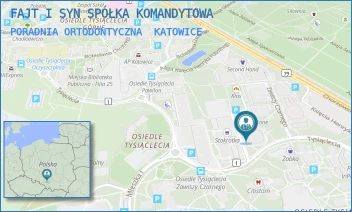 PORADNIA ORTODONTYCZNA - FAJT I SYN SPÓŁKA KOMANDYTOWA - UL. ZAWISZY CZARNEGO 9,  KATOWICE